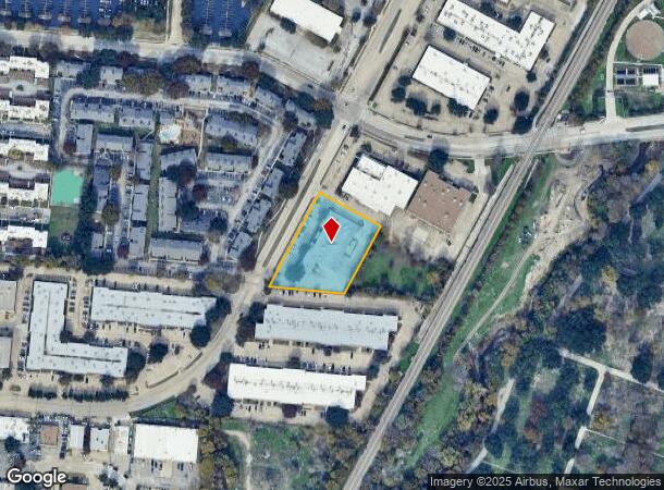  1111 S Sherman St, Richardson, TX Parcel Map