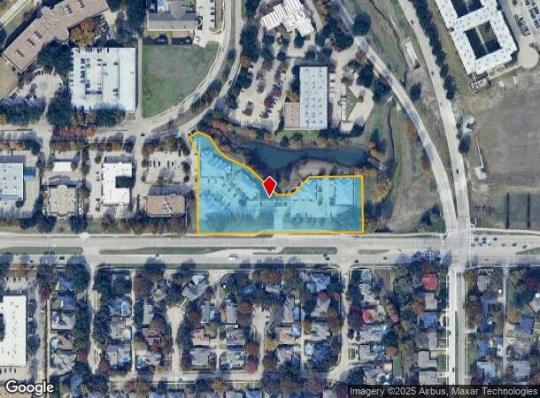  1070 W Campbell Rd, Richardson, TX Parcel Map