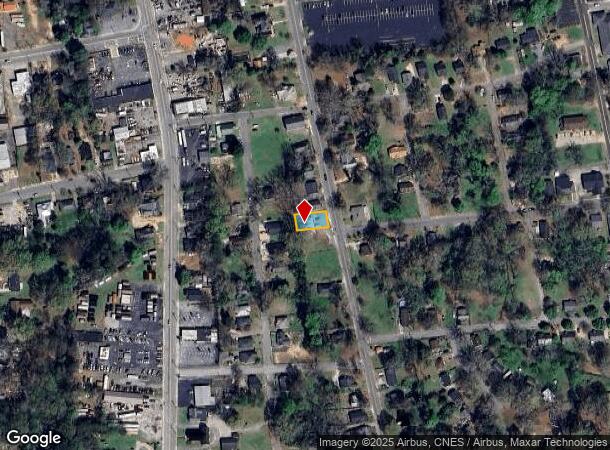  1502 S Mcduffie St, Anderson, SC Parcel Map