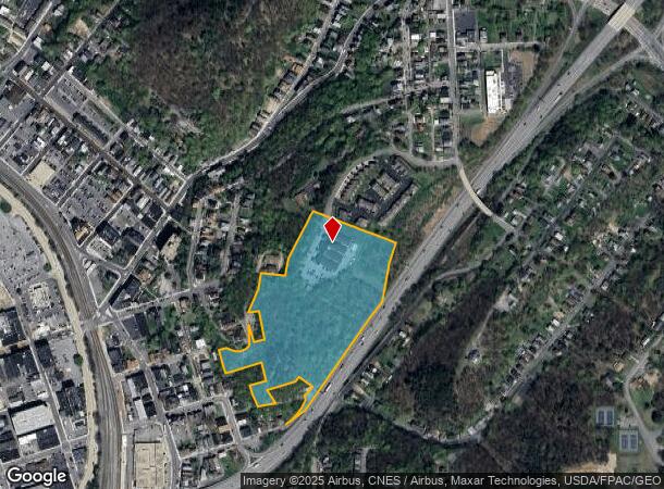  1 James Day Dr, Cumberland, MD Parcel Map