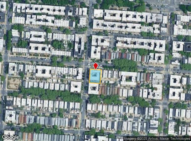 1622 President St, Brooklyn, NY Parcel Map