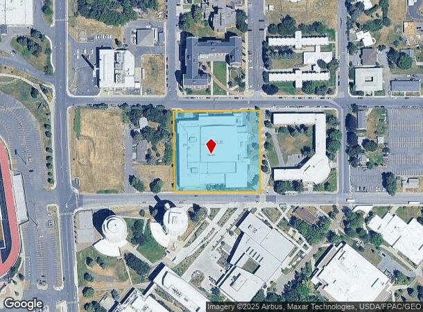 1007 Elm St, Cheney, WA Parcel Map