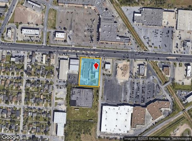  2912 Boca Chica Blvd, Brownsville, TX Parcel Map