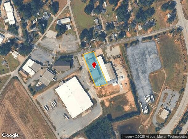 2809 Standridge Rd, Anderson, SC Parcel Map