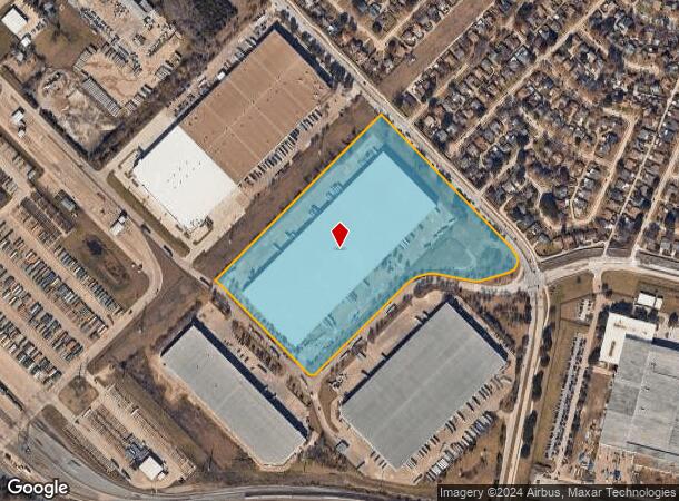  1201 Chase Rd, Mesquite, TX Parcel Map