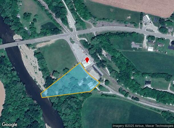 19201 Pennington Rd, Metamora, IN Parcel Map