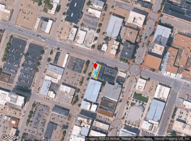  608 Sw Jackson St, Topeka, KS Parcel Map