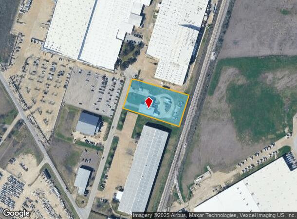 190 Singleton Rd, Waxahachie, TX Parcel Map