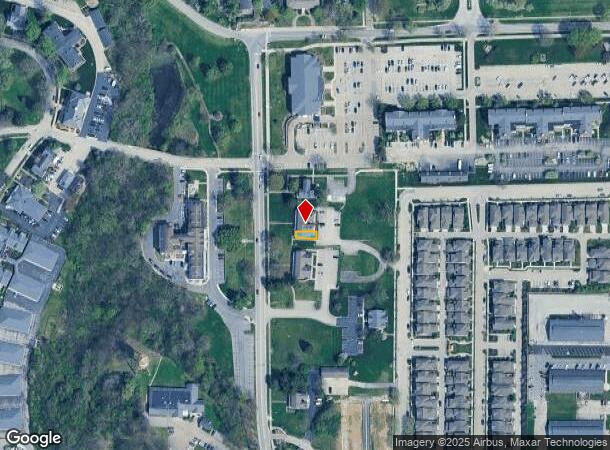 5823 N Post Rd, Indianapolis, IN Parcel Map