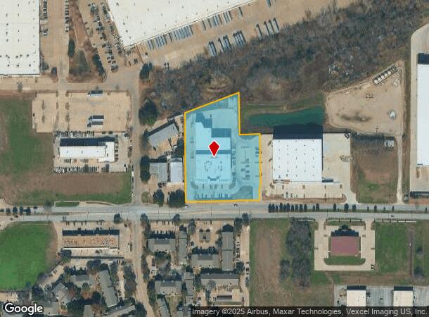 2909 E Arkansas Ln, Arlington, TX Parcel Map