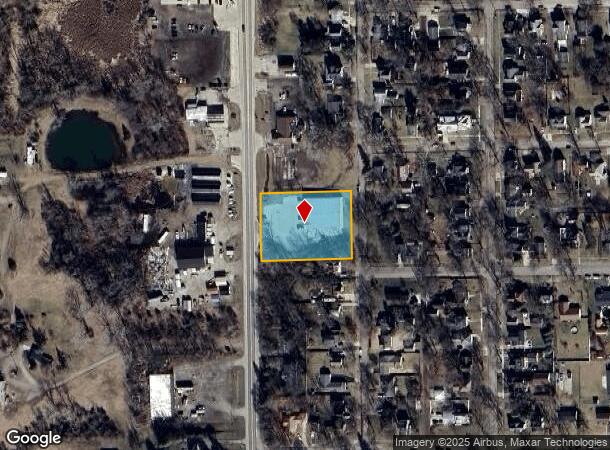  525 S Meridian Rd, Hudson, MI Parcel Map