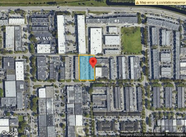  2495 W 80Th St, Hialeah, FL Parcel Map