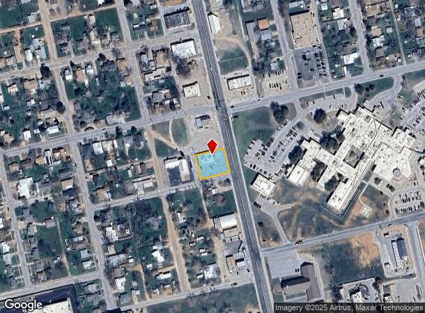  1608 Lamar St, Sweetwater, TX Parcel Map