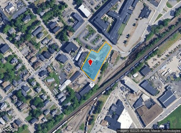  47 Lagrange St, Worcester, MA Parcel Map