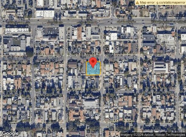  520 W Walnut St, Santa Ana, CA Parcel Map