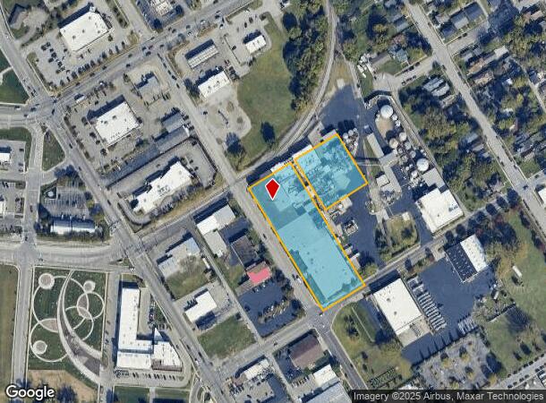  829 Wall St, Jeffersonville, IN Parcel Map