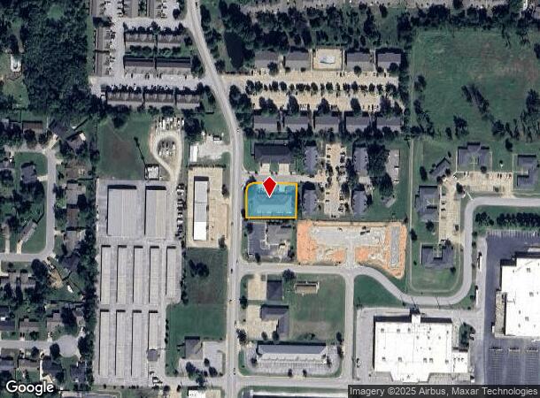 2314 W Persimmon St, Rogers, AR Parcel Map