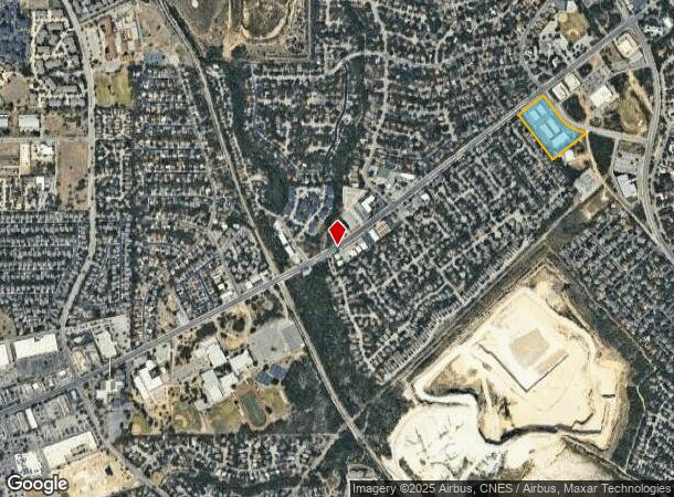 4306 De Zavala Rd, San Antonio, TX Parcel Map