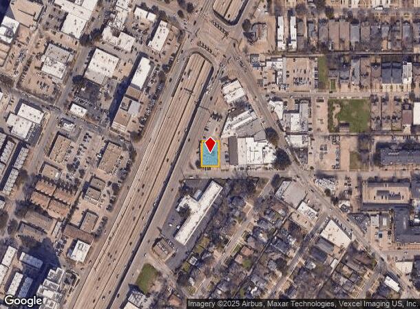  4500 N Central Expy, Dallas, TX Parcel Map