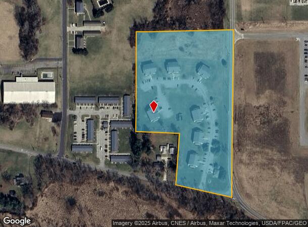 335 Castor Rd, Mansfield, OH Parcel Map