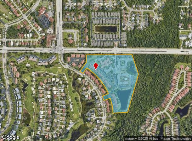 1000 Lely Palms Dr, Naples, FL Parcel Map