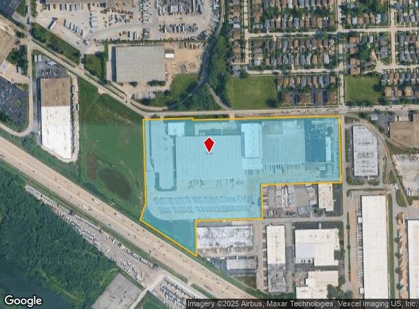 5321 W 122Nd St, Alsip, IL Parcel Map