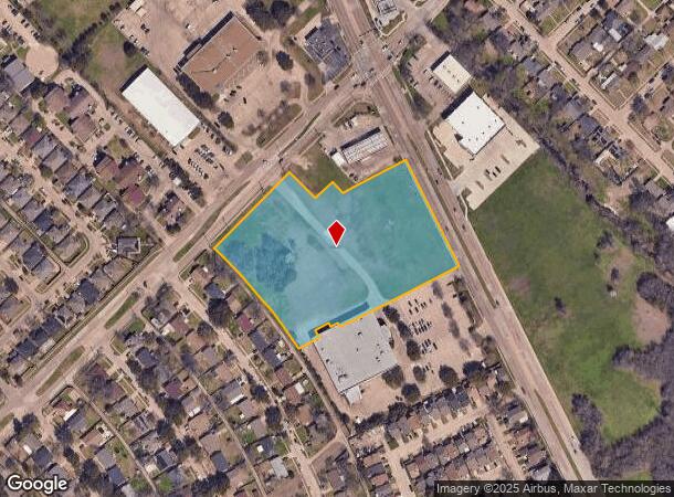  4801 Broadway Blvd, Garland, TX Parcel Map