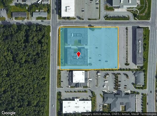  1625 C St, Anchorage, AK Parcel Map