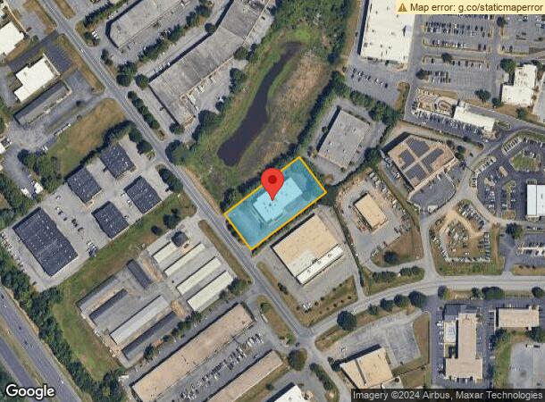  5705 Industry Ln, Frederick, MD Parcel Map