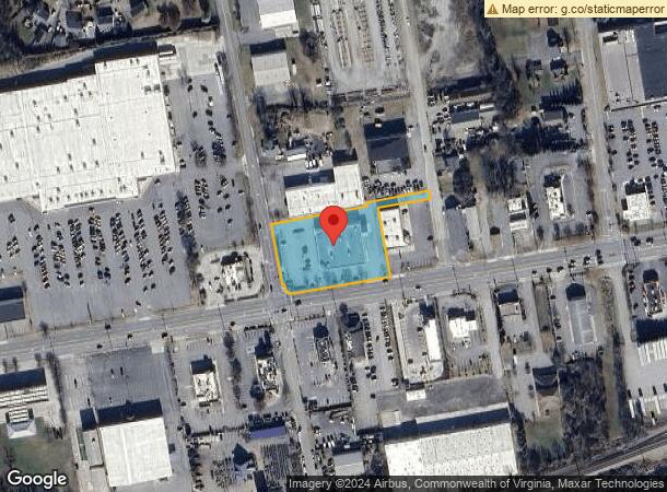  1725 W Main St, Salem, VA Parcel Map