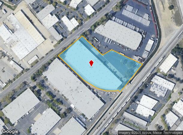  3200 Pomona Blvd, Pomona, CA Parcel Map