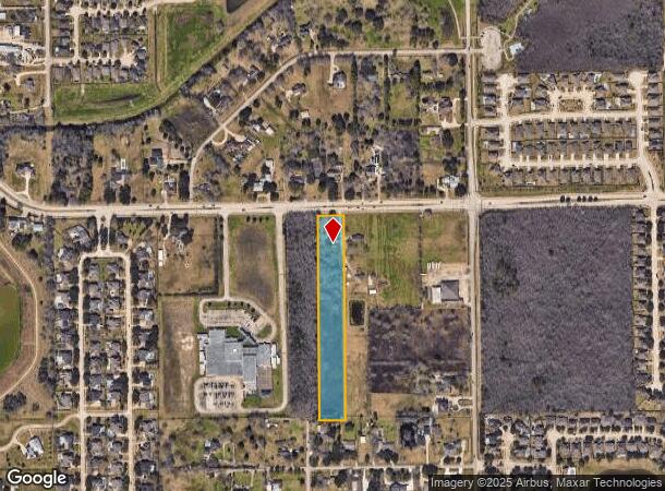 5210 Magnolia Pkwy, Pearland, TX Parcel Map