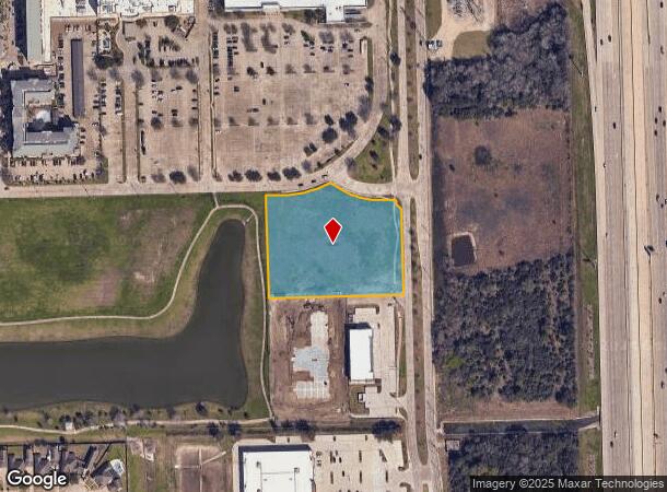  3300 Business Center Dr, Pearland, TX Parcel Map