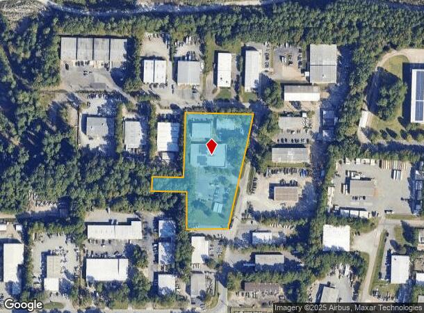  5820 Triangle Dr, Raleigh, NC Parcel Map