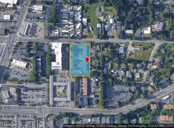  3721 S 152Nd St, Tukwila, WA Parcel Map