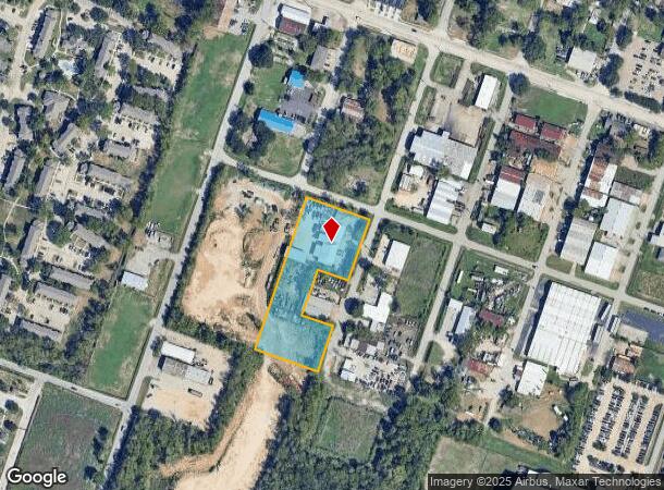7006 Burkett St, Houston, TX Parcel Map
