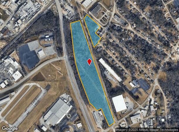  1272 W Ridge Rd, Gainesville, GA Parcel Map