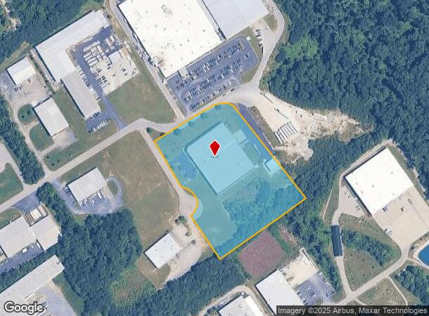 Security Pkwy, New Albany, IN Parcel Map