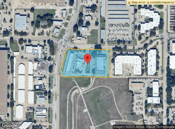  2550 Midway Rd, Carrollton, TX Parcel Map