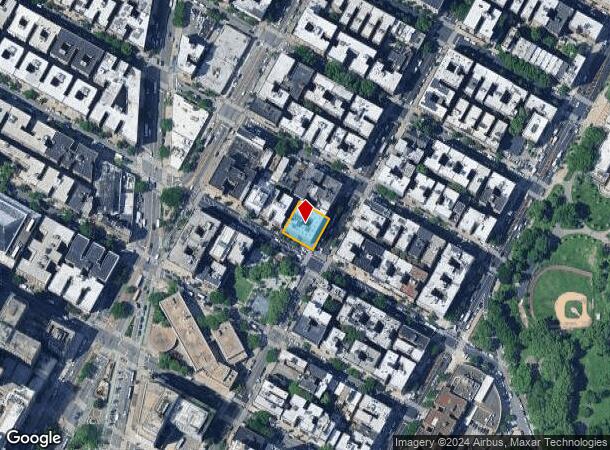  100 Audubon Ave, New York, NY Parcel Map