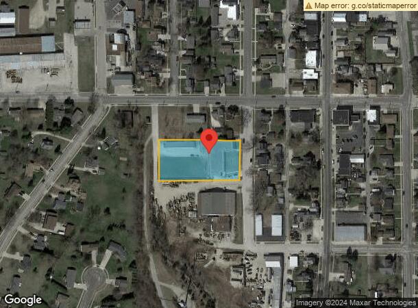  253 S Ridge St, Hustisford, WI Parcel Map