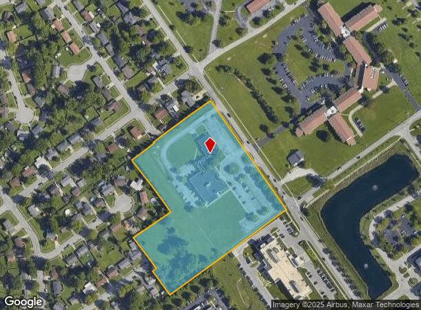  2201 Greentree N, Clarksville, IN Parcel Map