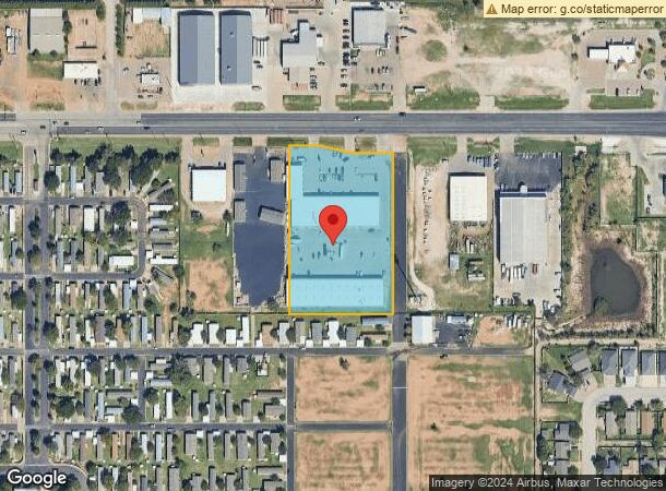  6625 19Th St, Lubbock, TX Parcel Map