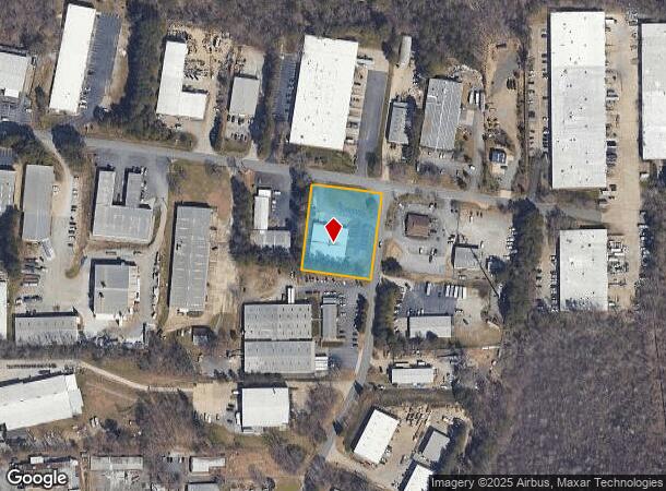  1855 Mcfarland 400 Dr, Alpharetta, GA Parcel Map