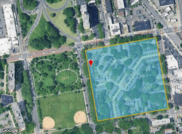 857 Lafayette Ave, Bronx, NY Parcel Map