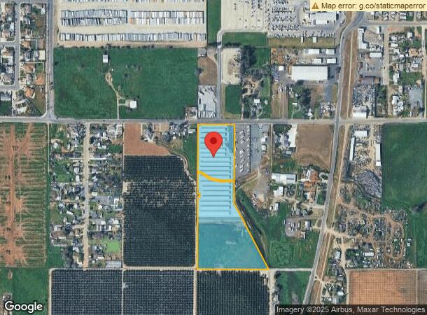  169 W Gibbons Ave, Porterville, CA Parcel Map