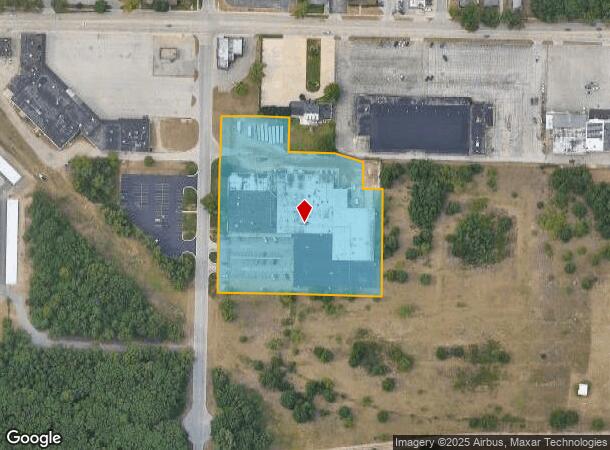  2700 Wickham Dr, Muskegon, MI Parcel Map