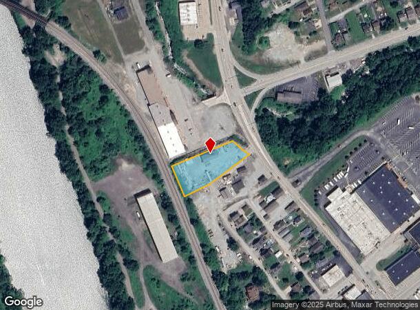  4202 Walnut St, Mckeesport, PA Parcel Map