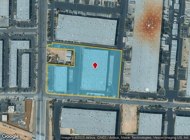 6670 S Valley View Blvd, Las Vegas, NV Parcel Map
