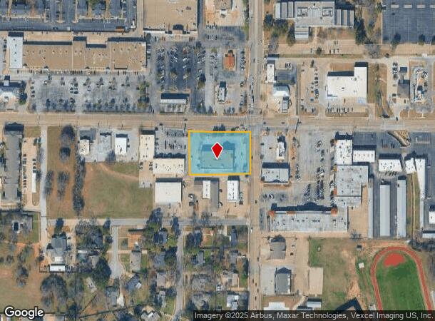 2500 W Park Row Dr, Pantego, TX Parcel Map